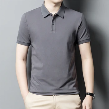 Мъжки ризи поло Мъжки летни дрехи Ежедневни модни дрехи с къс ръкав Zmtgtm401