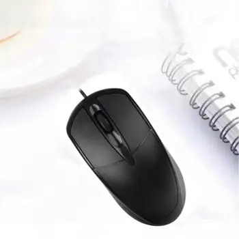 Проста светещ мишка, на удобно работно разстояние 1,2 метра, ергономична мишка, без закъснения, здрава компютърна мишка, нескользящий валяк