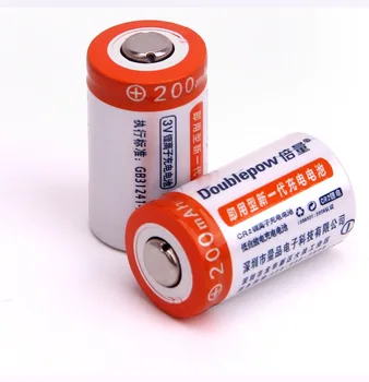 16 бр./лот, благородна акумулаторна батерия 3V 200mAh CR2 литиева батерия 3V, батерия за фотоапарат