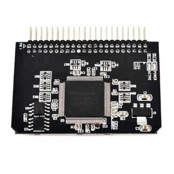 Компютърни съединители 16FB Карта памет до 2,5-инчов широк 44-номера за контакт конектора IDE HDD Adapter Card