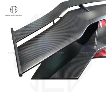 Материал от въглеродни влакна, Задната броня багажник, заден спойлер за Lamborghini Aventador LP700 LP750 LP720