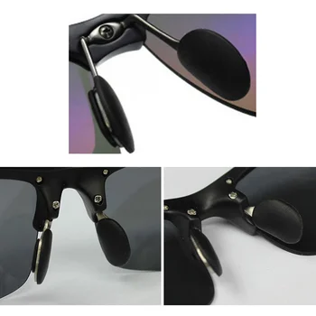 Носа облицовка Очила Силиконови очила за очила комплект възглавници за очите Тампон на моста на носа Антиремонтный ремонт на Защита срещу възпаление на носа