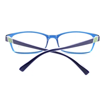 Правоъгълни очила Мъжки рамки за очила дамски очила с Прозрачни рамки от Очила за четене Компютърни очила oculos grau oculos grau de