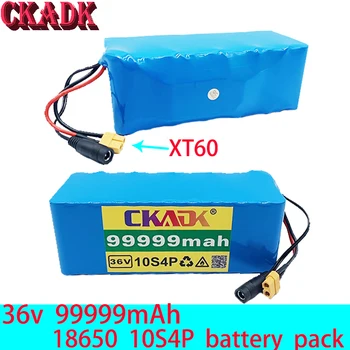Batterie Lithium-ion 18650 10s4p 36V / 42V 99999mah 1000W Pour Vélo électrique Avec Protection De Charge BMS Intégrée
