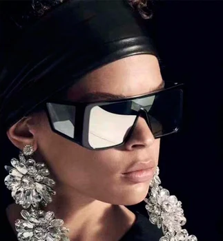JackJad Модни Модерни Слънчеви Очила ATTICUS В Стила на Квадратен Щит, Женски Стръмни Реколта Маркови Дизайнерски Слънчеви Очила Oculos De Sol FT0710